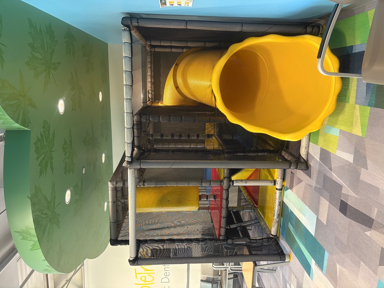 Antes del reacondicionamiento - redes sueltas y espuma desgastada