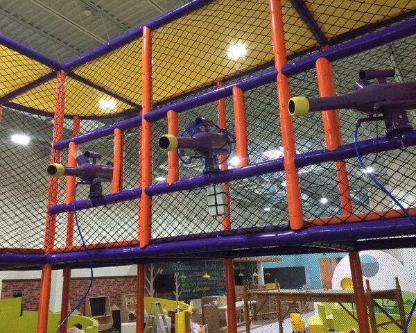 Go Play Systems Custom Design: foam balls, foam ball shooters, indoor playgrounds