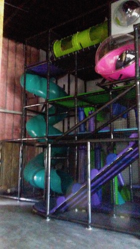 Corkscrew Slide feature