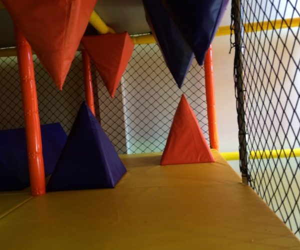 stalagtite and stalagmite obstacles for indoor playground