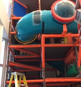 crawl tubes and bubble windows indoor playground
