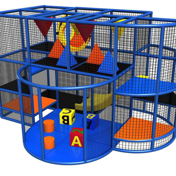 Buy Indoor Playground Equipment GPS153 -(Indoor Playsystem Size) 10 ft. H x 12 ft. W x 16 ft.