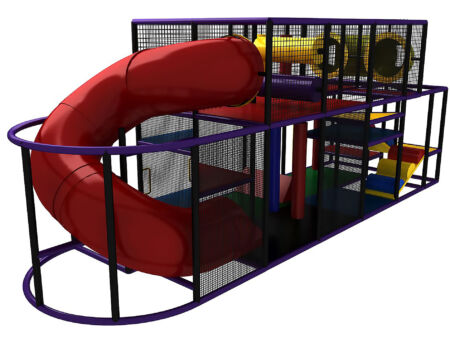 Buy Indoor Playground Equipment GPS263 -(Indoor Playsystem Size) 10 ft. H x 26 ft. W x 8 ft.