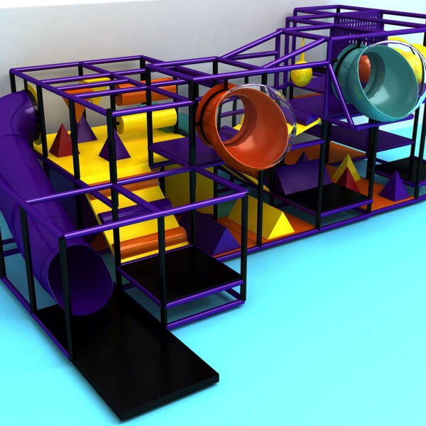Buy Indoor Playground Equipment GPS252 -(Indoor Playsystem Size) 10 ft. H x 28 ft. W x 16 ft.
