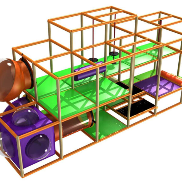 Compre equipo de juegos para interiores de la iglesia GPS499 – (tamaño del sistema de juegos para interiores) 10 pies de alto x 8 pies de ancho x 24 pies.