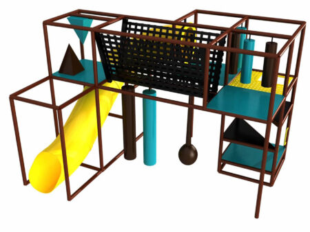 Health Club Indoor Playsystem GPS500 -(Indoor Playsystem Size) 11 ft. H x 12 ft. W x 16 ft.