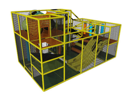 Church Buy Indoor Playground Equipment EquipmentGPS03 -(Indoor Playsystem Size) 11 ft. H x 12 ft. W x 20 ft.