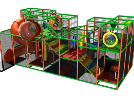 Buy Indoor Playground Equipment GPS150 -(Indoor Playsystem Size) 11 ft. H x 12 ft. W x 28 ft.