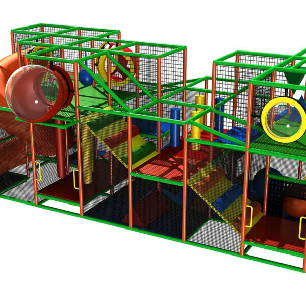Buy Indoor Playground Equipment GPS150 -(Indoor Playsystem Size) 11 ft. H x 12 ft. W x 28 ft.