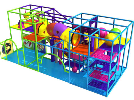 Buy Indoor Playground Equipment GPS406 -(Indoor Playsystem Size) 11 ft. H x 12 ft. W x 28 ft.