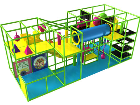 Buy Indoor Playground Equipment GPS532 -(Indoor Playsystem Size) 11 ft. H x 12 ft. W x 28 ft.