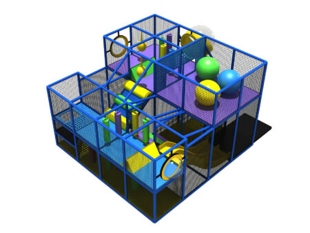 Buy Indoor Playground Equipment GPS10 -(Indoor Playsystem Size) 11 ft. H x 16 ft. W x 16 ft.