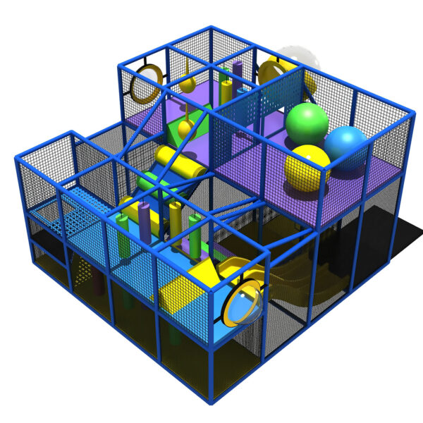 Buy Indoor Playground Equipment GPS10 -(Indoor Playsystem Size) 11 ft. H x 16 ft. W x 16 ft.