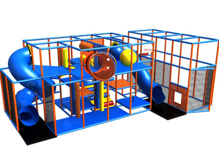 Buy Indoor Playground Equipment GPS181 -(Indoor Playsystem Size) 11 ft. H x 16 ft. W x 30 ft.