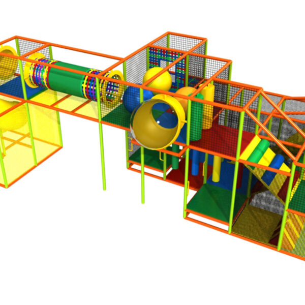 Buy Indoor Playground Equipment GPS78 -(Indoor Playsystem Size) 11 ft. H x 16 ft. W x 34 ft.