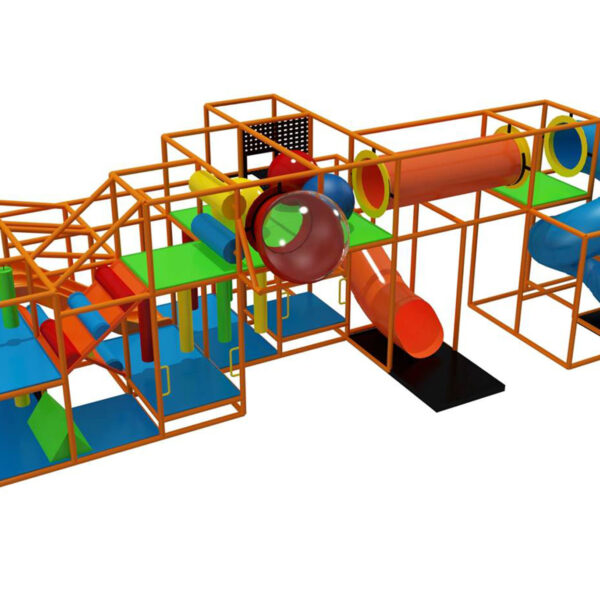 Buy Indoor Playground Equipment GPS525 -(Indoor Playsystem Size) 11 ft. H x 16 ft. W x 36 ft.