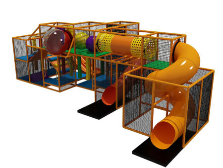 Buy Indoor Playground Equipment GPS95 -(Indoor Playsystem Size) 11 ft. H x 16 ft. W x 36 ft.