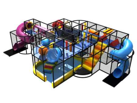 Buy Indoor Playground Equipment GPS33 -(Indoor Playsystem Size) 11 ft. H x 24 ft. W x 40 ft.