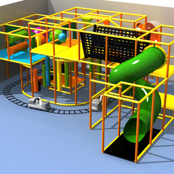 Buy Indoor Playground Equipment GPS330 -(Indoor Playsystem Size) 11 ft. H x 28 ft. W x 24 ft.