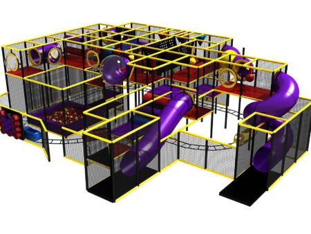 Buy Indoor Playground Equipment GPS29 -(Indoor Playsystem Size) 11 ft. H x 32 ft. W x 40 ft.