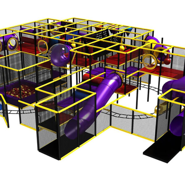 Buy Indoor Playground Equipment GPS29 -(Indoor Playsystem Size) 11 ft. H x 32 ft. W x 40 ft.