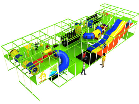 Buy Indoor Playground Equipment GPS279 -(Indoor Playsystem Size) 11 ft. H x 60 ft. W x 20 ft.