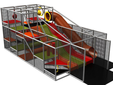 Buy Indoor Playground Equipment GPS52 -(Indoor Playsystem Size) 12 ft. H x 16 ft. W x 28 ft.