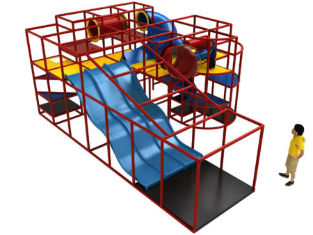 Buy Indoor Playground Equipment GPS310 -(Indoor Playsystem Size) 12 ft. H x 28 ft. W x 20 ft.