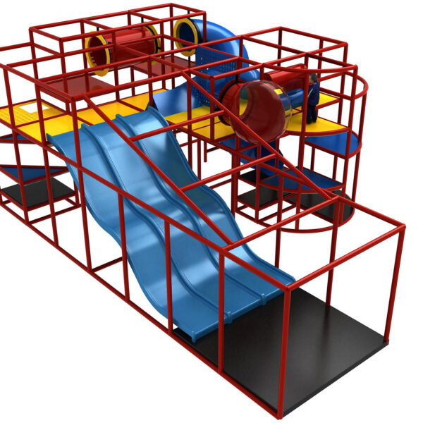 Buy Indoor Playground Equipment GPS310 -(Indoor Playsystem Size) 12 ft. H x 28 ft. W x 20 ft.