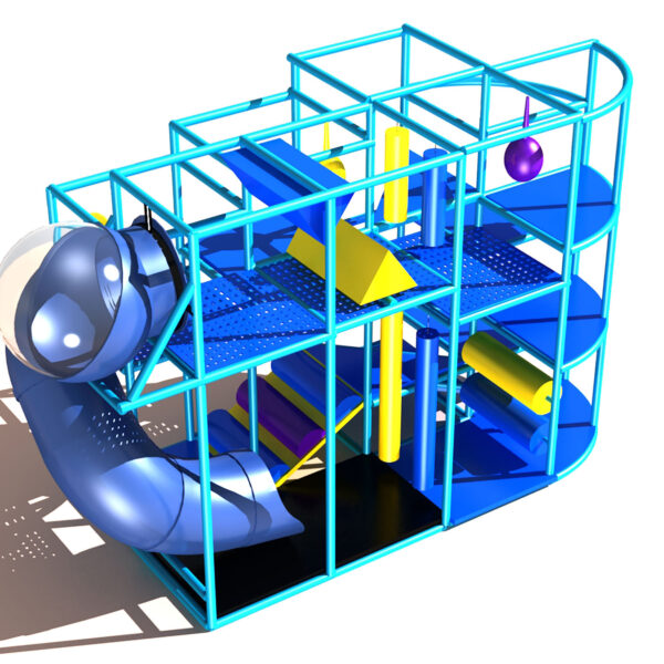 Buy Indoor Playground Equipment GPS460 -(Indoor Playsystem Size) 12 ft. H x 8 ft. W x 20 ft.