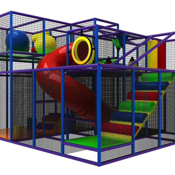 Compre equipo de juegos para interiores GPS254 – (tamaño del sistema de juegos para interiores) 13 pies de alto x 16 pies de ancho x 20 pies.