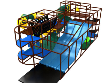 Buy Indoor Playground Equipment GPS534 -(Indoor Playsystem Size) 13 ft. H x 28 ft. W x 16 ft.