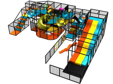 Buy Indoor Playground Equipment GPS527 -(Indoor Playsystem Size) 13 ft. H x 36 ft. W x 44 ft.