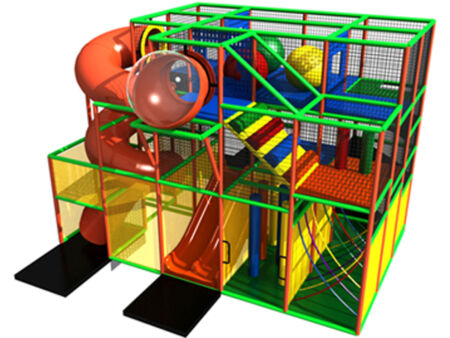 Buy Indoor Playground Equipment GPS130 -(Indoor Playsystem Size) 14 ft. H x 16 ft. W x 20 ft.