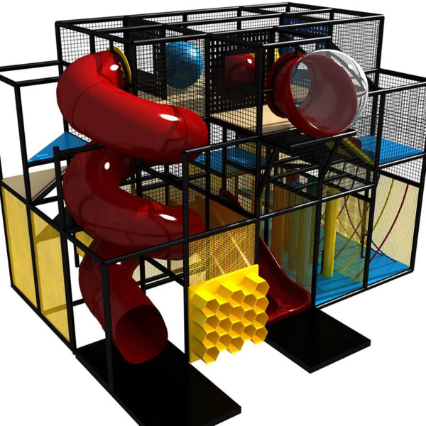 Compre equipo de juegos para interiores GPS293 – (tamaño del sistema de juegos para interiores) 14 pies de alto x 16 pies de ancho x 20 pies.