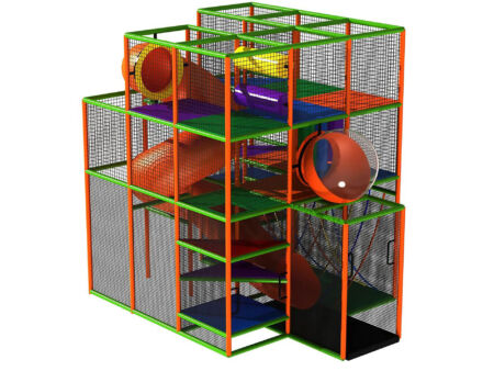 Buy Indoor Playground Equipment GPS133 -(Indoor Playsystem Size) 15 ft. H x 16 ft. W x 12 ft.