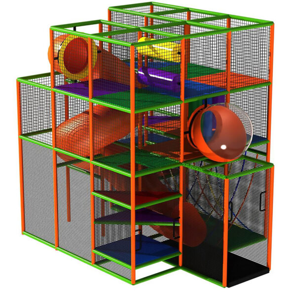 Buy Indoor Playground Equipment GPS133 -(Indoor Playsystem Size) 15 ft. H x 16 ft. W x 12 ft.
