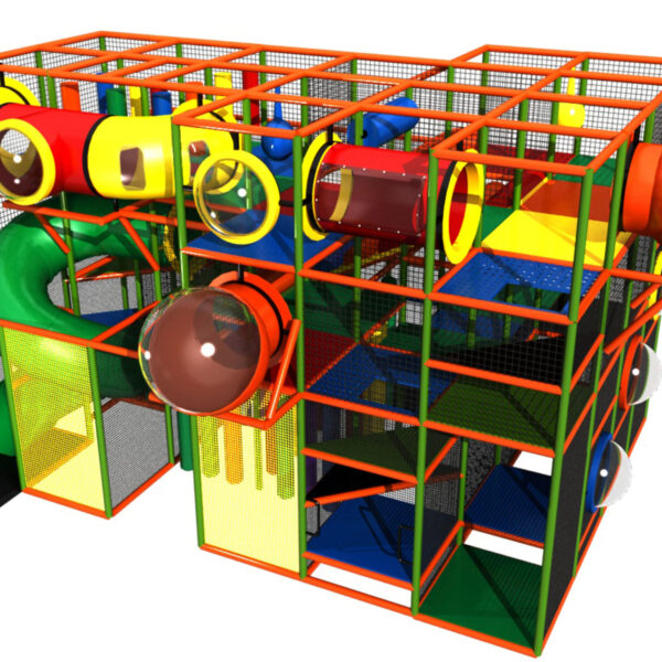 Buy Indoor Playground Equipment GPS119 -(Indoor Playsystem Size) 15 ft. H x 16 ft. W x 24 ft.