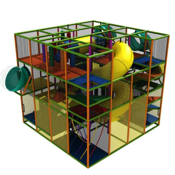 Buy Indoor Playground Equipment GPS134 -(Indoor Playsystem Size) 15 ft. H x 24 ft. W x 16 ft.
