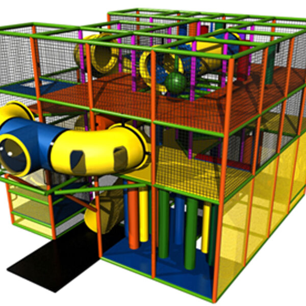 Buy Indoor Playground Equipment GPS137 -(Indoor Playsystem Size) 15 ft. H x 25 ft. W x 20 ft.