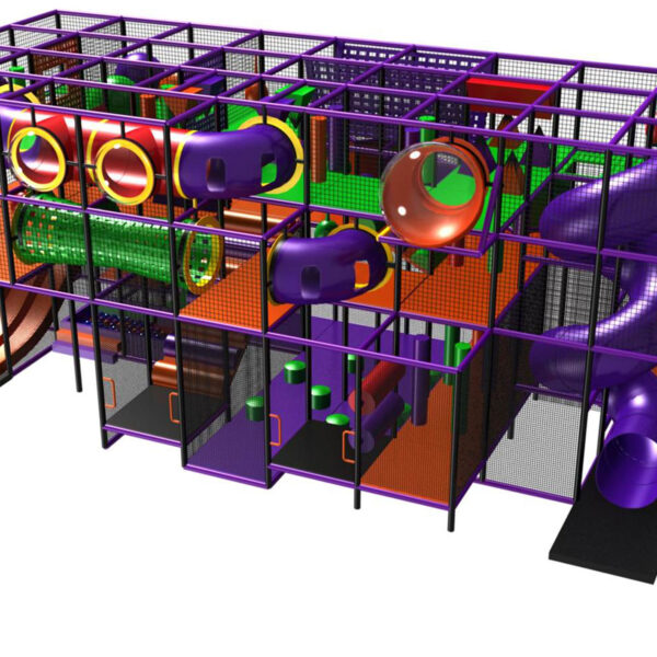 Buy Indoor Playground Equipment GPS5 -(Indoor Playsystem Size) 15 ft. H x 36 ft. W x 20 ft.