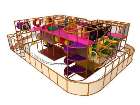 Buy Indoor Playground Equipment GPS32 -(Indoor Playsystem Size) 15 ft. H x 36 ft. W x 48 ft.