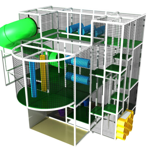 Buy Indoor Playground Equipment GPS274 -(Indoor Playsystem Size) 16 ft. H x 16 ft. W x 20 ft.
