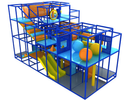 Buy Indoor Playground Equipment GPS342 -(Indoor Playsystem Size) 16 ft. H x 16 ft. W x 28 ft.