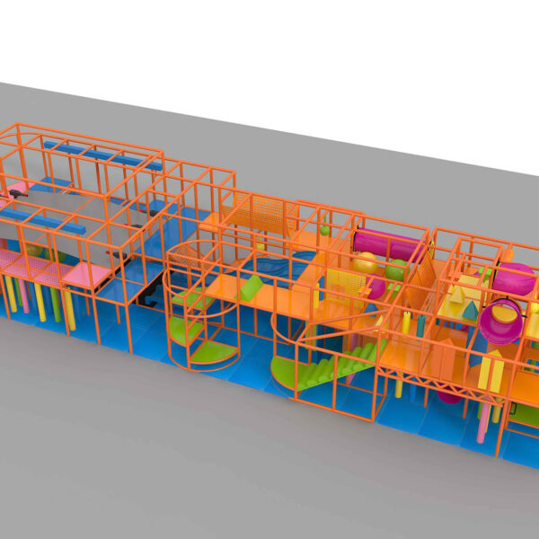 Buy Indoor Playground Equipment GPS541 -(Indoor Playsystem Size) 16 ft. H x 20 ft. W x 75 ft.