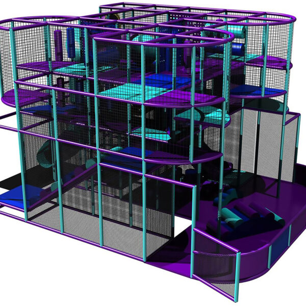 Buy Indoor Playground Equipment GPS111 -(Indoor Playsystem Size) 16 ft. H x 28 ft. W x 20 ft.