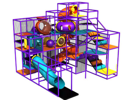 Buy Indoor Playground Equipment GPS214 -(Indoor Playsystem Size) 19 ft. H x 20 ft. W x 20 ft.