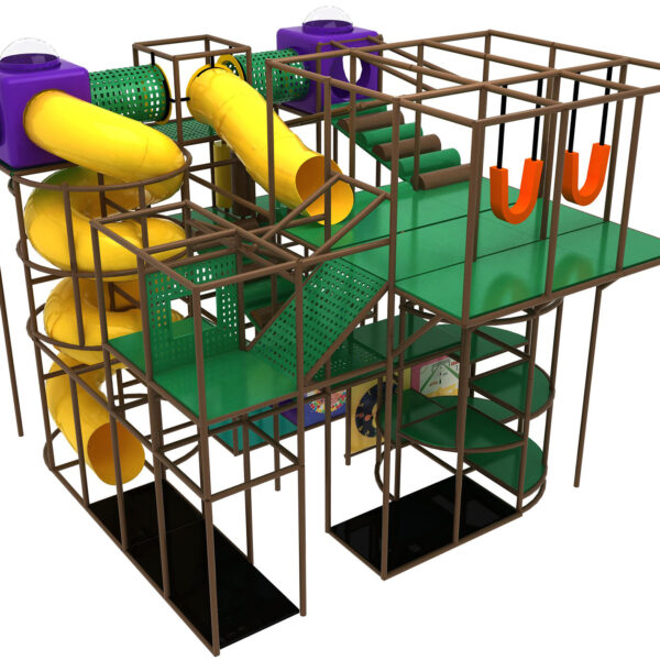 Buy Indoor Playground Equipment GPS316 -(Indoor Playsystem Size) 20 ft. H x 20 ft. W x 24 ft.