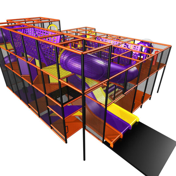 Buy FEC Indoor Playground  Equipment GPS17 -(Indoor Playsystem Size) 15 ft. H x 32 ft. W x 28 ft.