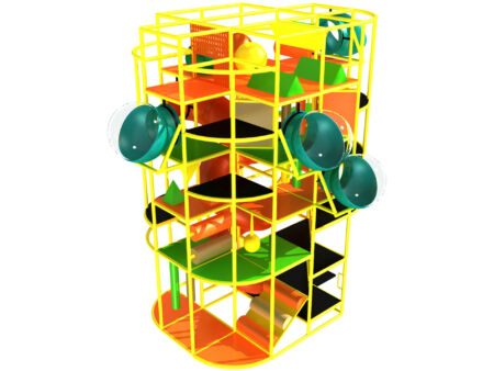 Buy Indoor Playground Equipment GPS535 -(Indoor Playsystem Size) 23 ft. H x 16 ft. W x 12 ft.